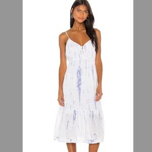 NWOT Rails Delilah Tie Dye Midi Dress